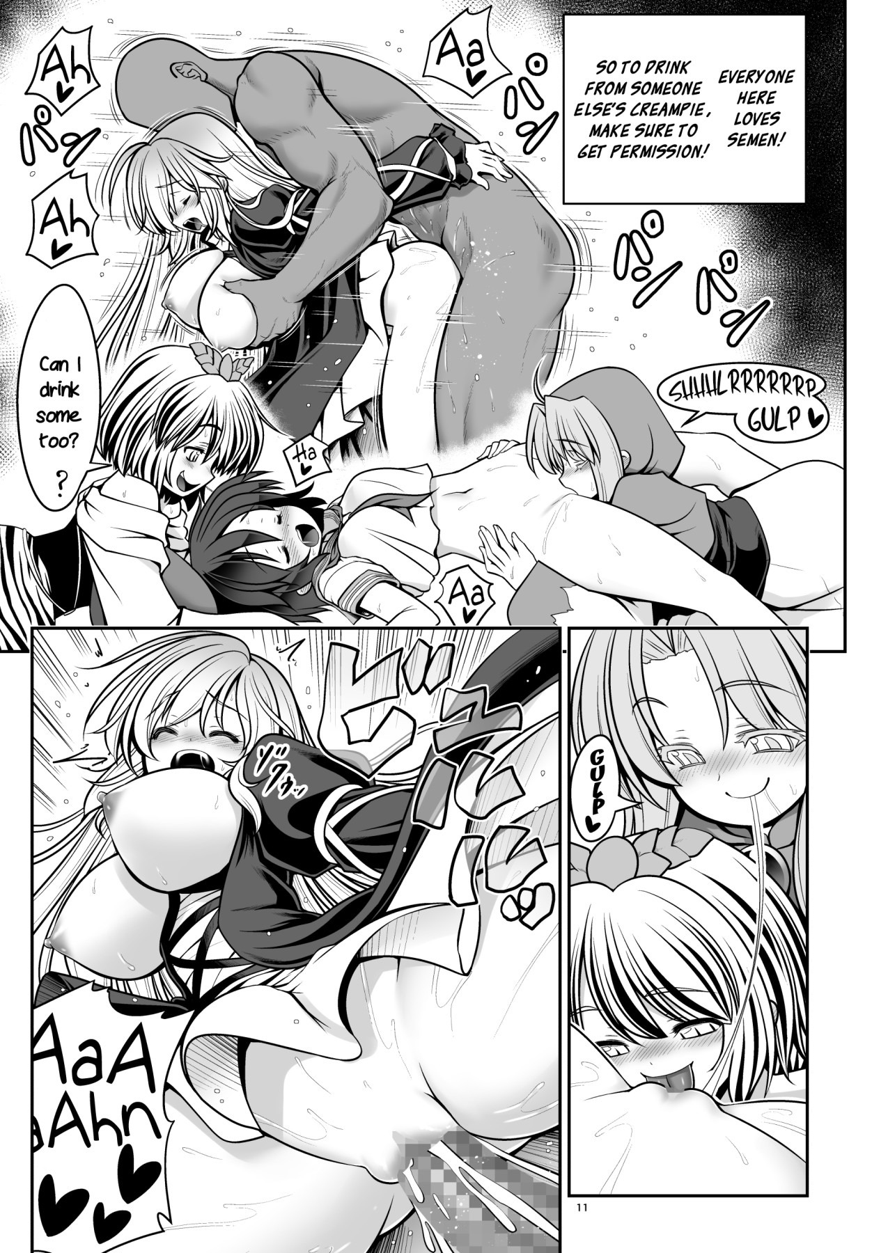 Hentai Manga Comic-Wet Myourenji-Read-11